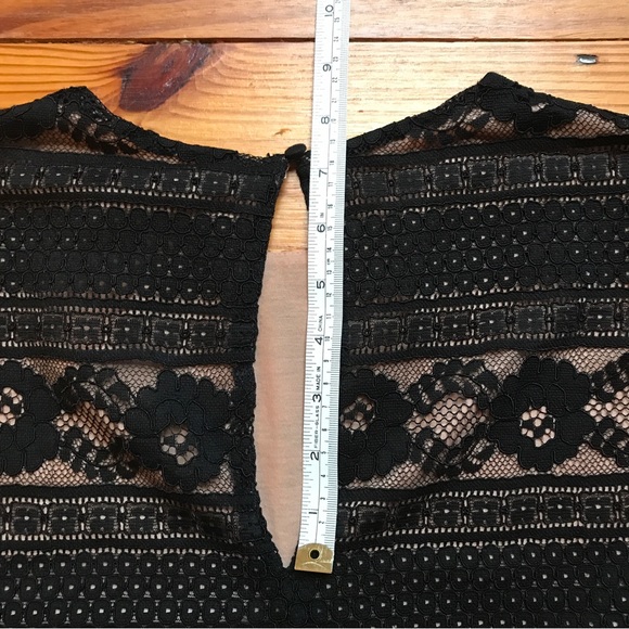 H&M Black Lace Square Crop Top, NWT, M - Picture 13 of 13